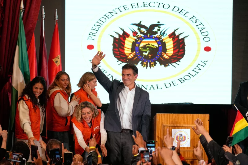 Rodrigo Paz Elected President Bolivia