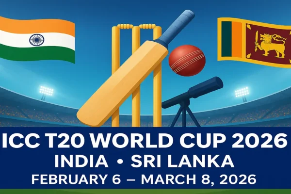 ICC T20 World Cup 2026 schedule