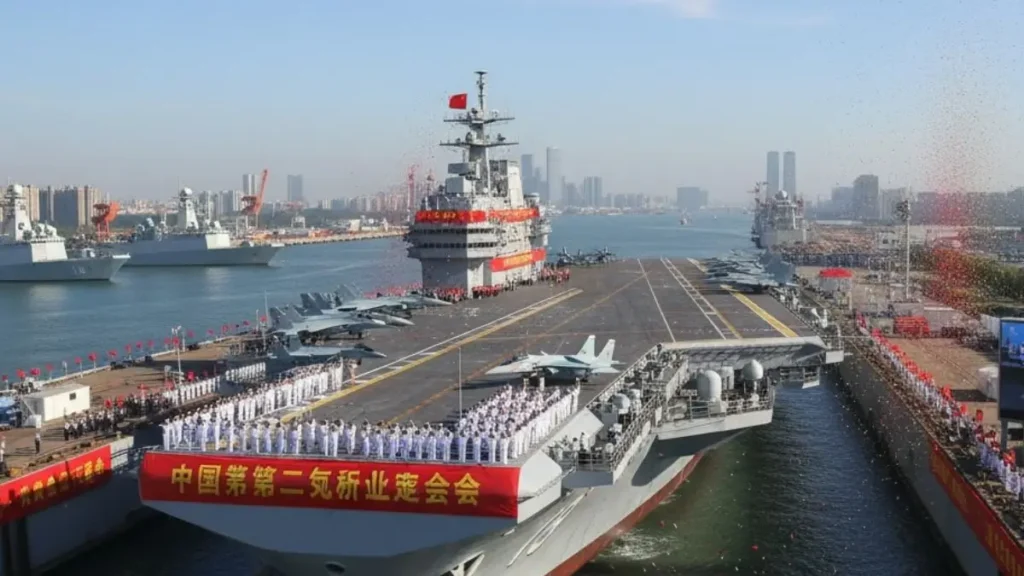 China third aircraft carrier Fujian