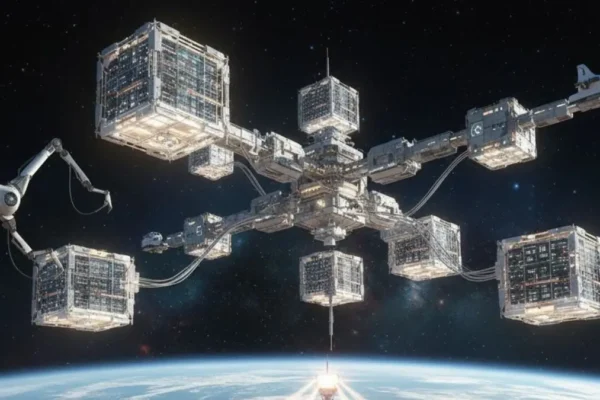 AI data centres in space