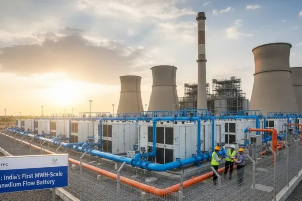 Vanadium flow battery India