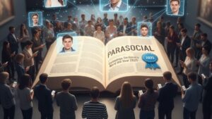 parasocial word of year 2025