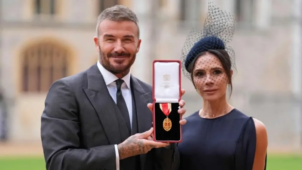 David Beckham knighthood 2025