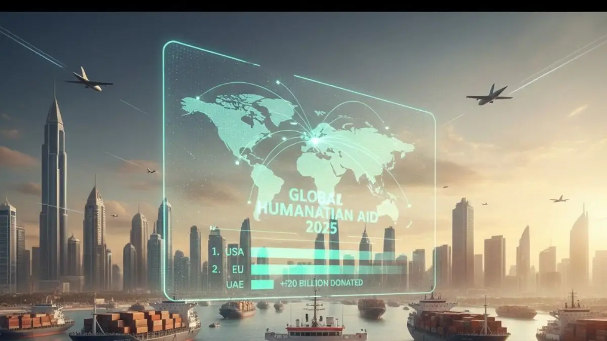 UAE global humanitarian contributions