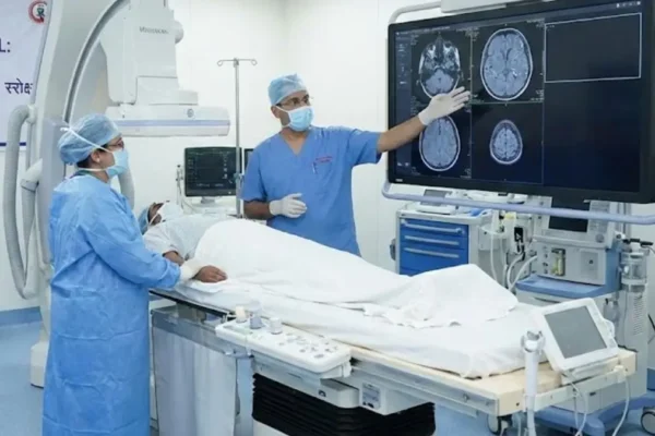 AIIMS Delhi brain stent trial