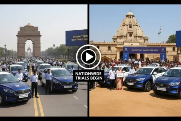 Bharat Taxi pilot launch India
