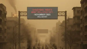 Ghaziabad most polluted city