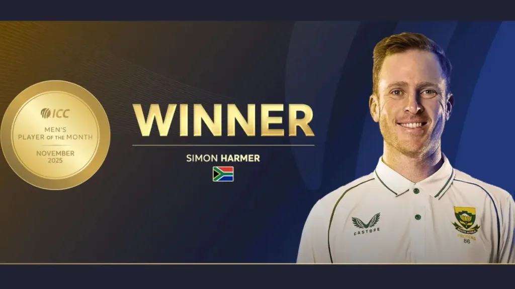 Simon Harmer ICC award 2025