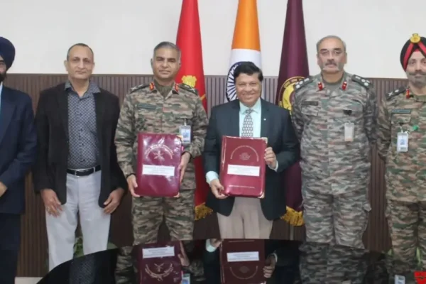 Indian Army AI collaboration