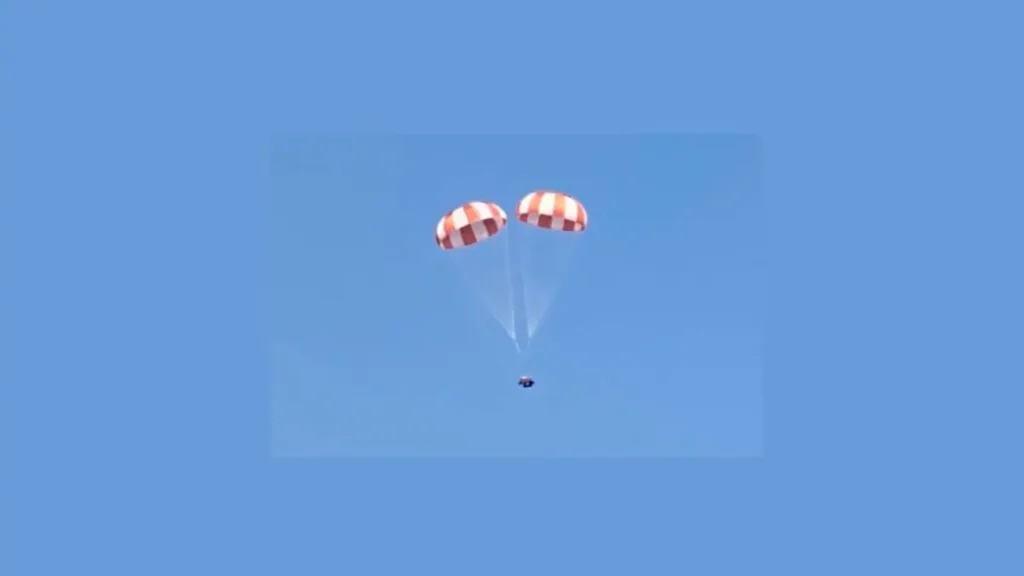 Gaganyaan drogue parachute test