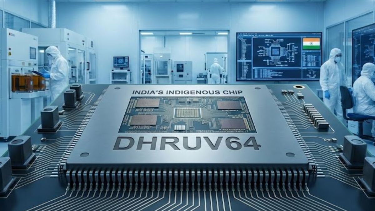 DHRUV64 Indigenous Microprocessor India Launch