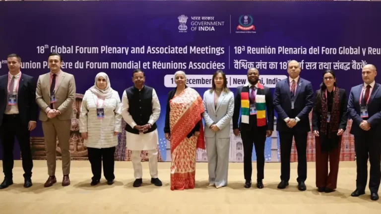 Global Tax Transparency India 2025: 18th Plenary Inaugurated by Finance Minister