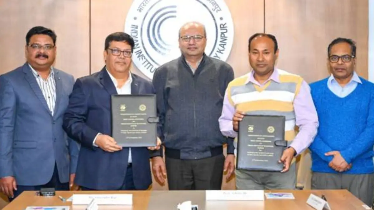 NMDC IIT Kanpur MoU