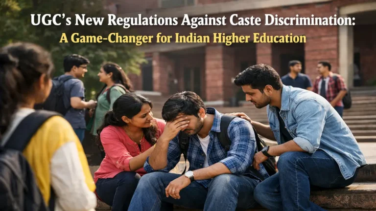 UGC Caste Discrimination Regulations 2026: Key Reforms in Indian Higher Education