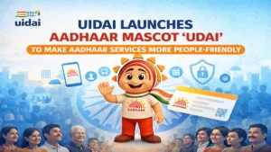 Aadhaar mascot Udai launch