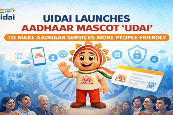 Aadhaar mascot Udai launch