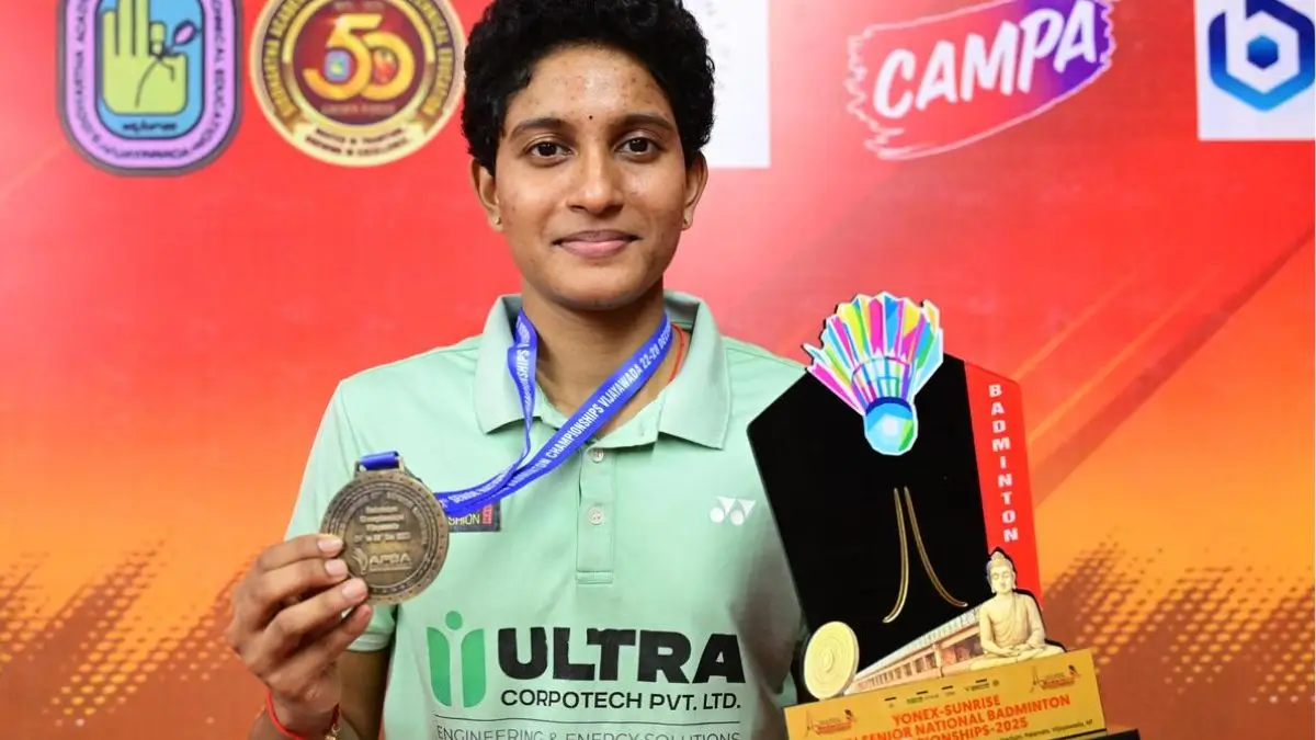 Surya Charishma Tamiri Wins Senior National Badminton