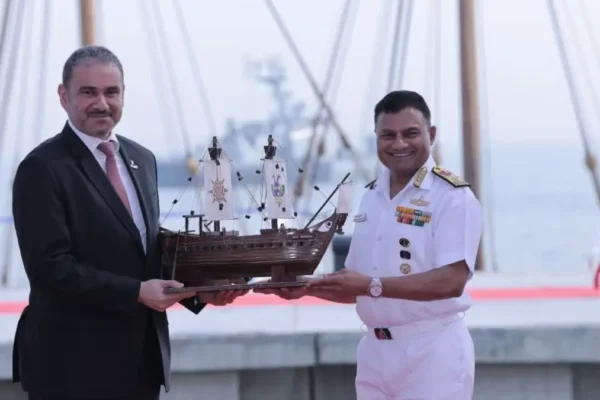 INSV Kaundinya maiden voyage