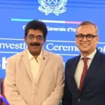 Italy Honours Shrinivas Dempo