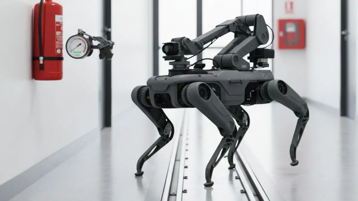 First Legged Mobile Manipulator