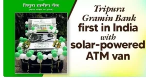 Solar-powered ATM van India