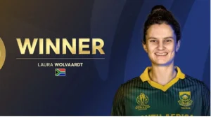 Laura Wolvaardt ICC award