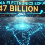 India electronics exports 2025