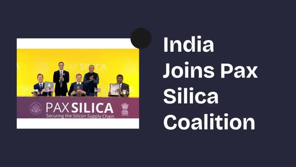 India Joins Pax Silica Partnership