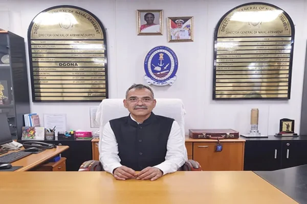 Divakar Jayant Director General of Naval Armament Appointment