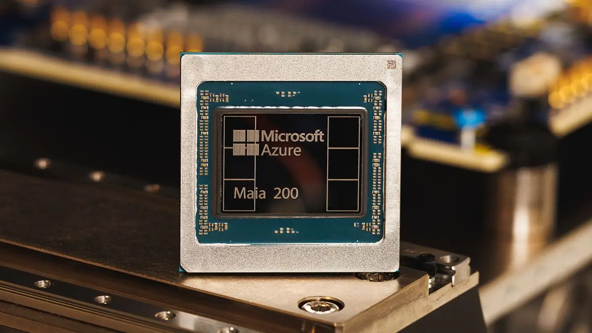 Microsoft Maia 200 AI chip