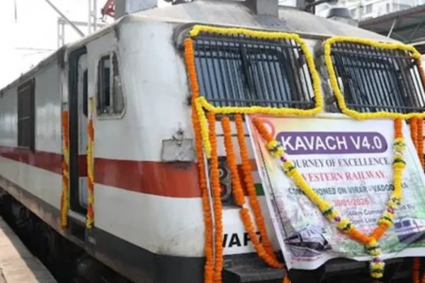 Kavach 4.0 Indian Railways