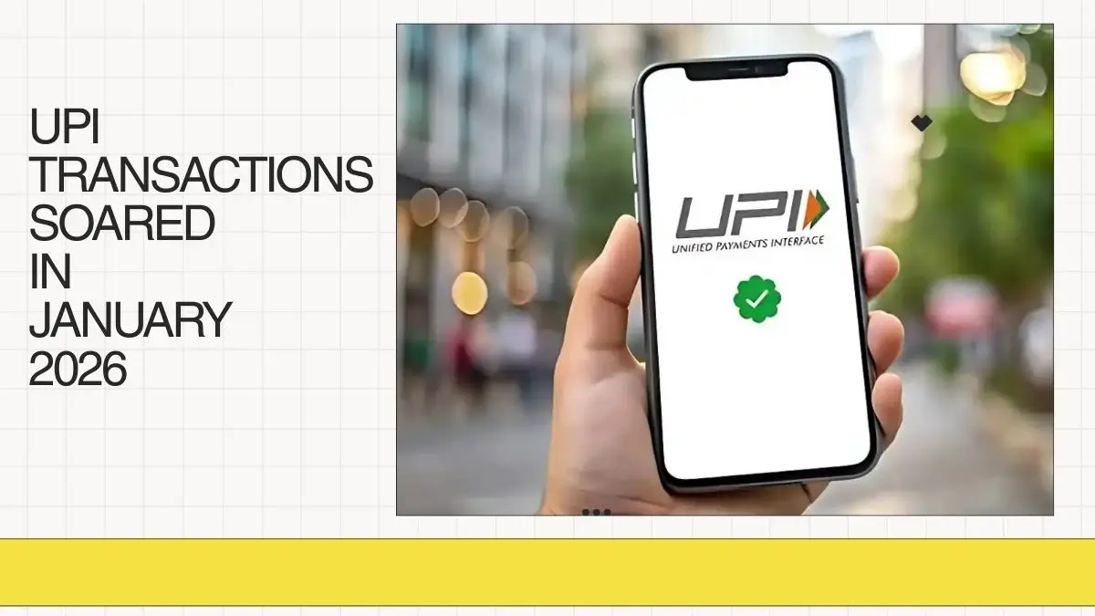 UPI Record Transactions January 2026