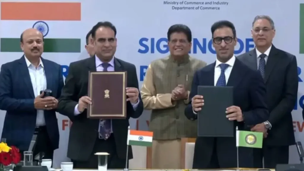 India GCC free trade agreement