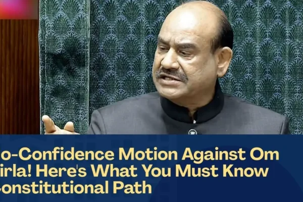 No Confidence Motion Against Om Birla