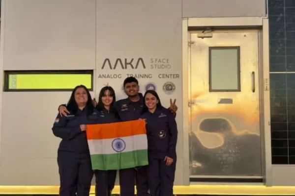 Youngest Indian analog astronaut