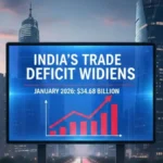 India trade deficit January 2026