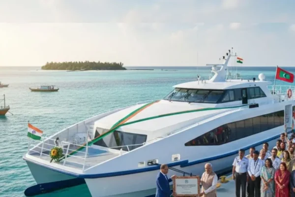 India Gifts Maldives High-Speed Ferry