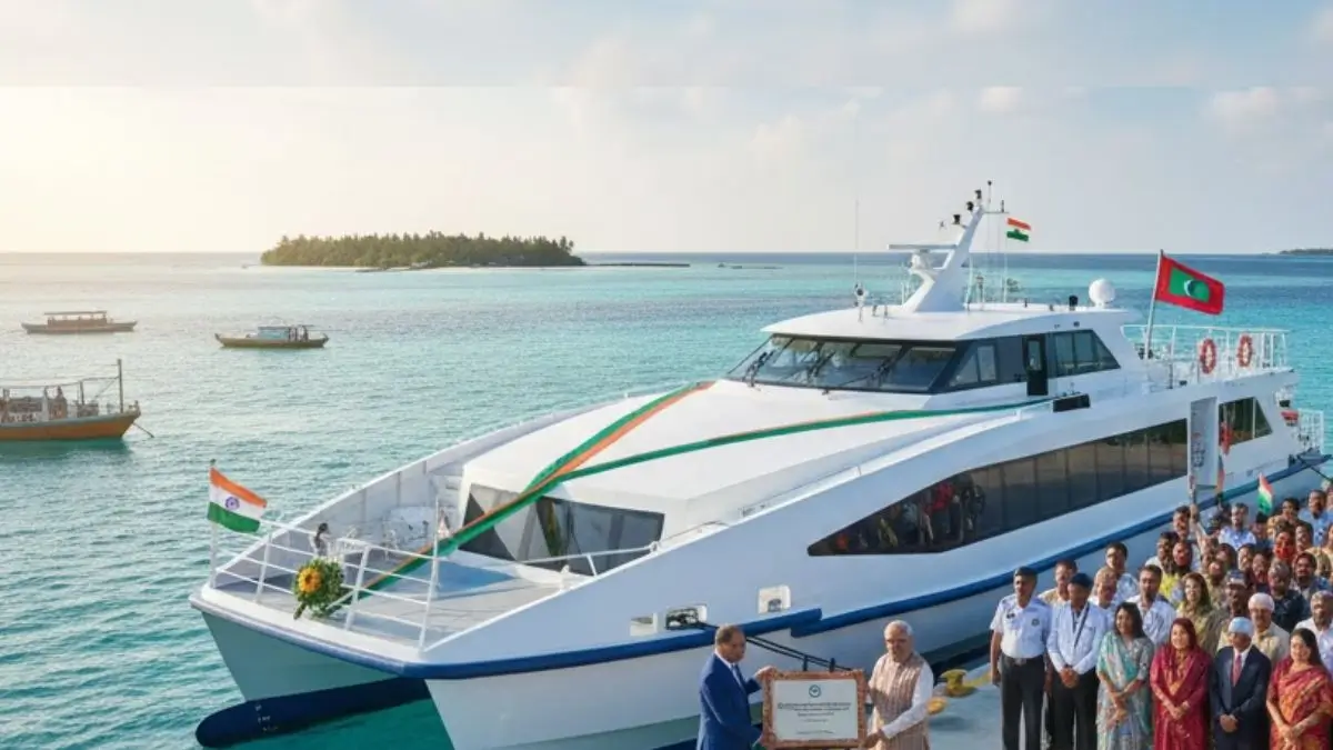 India Gifts Maldives High-Speed Ferry