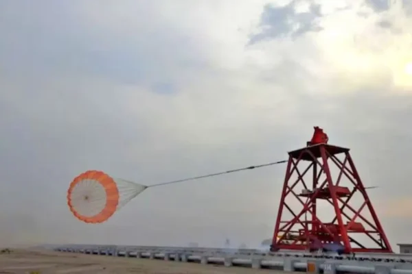 Gaganyaan High-Speed Drogue Parachute Test