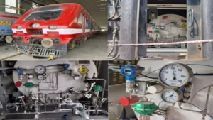 Indian Railways LNG Dual-Fuel DEMU Train