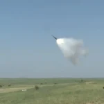 Strela-10 VSHORADS test firing