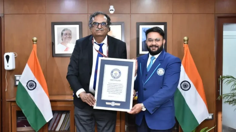 NBEMS Guinness World Record AI in Healthcare Livestream – Digital Medical Training in India