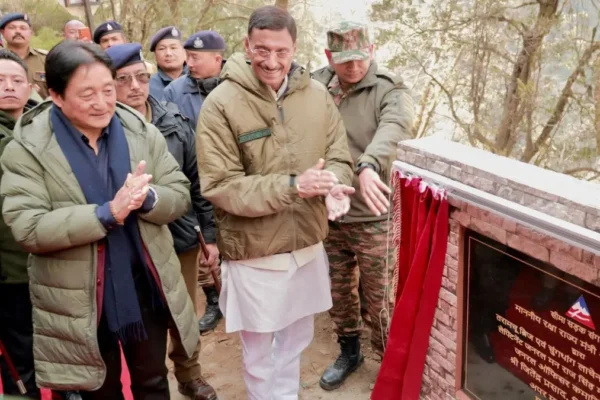 Chungthang Lachen road restoration