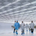 Micron Semiconductor Clean Room in Gujarat