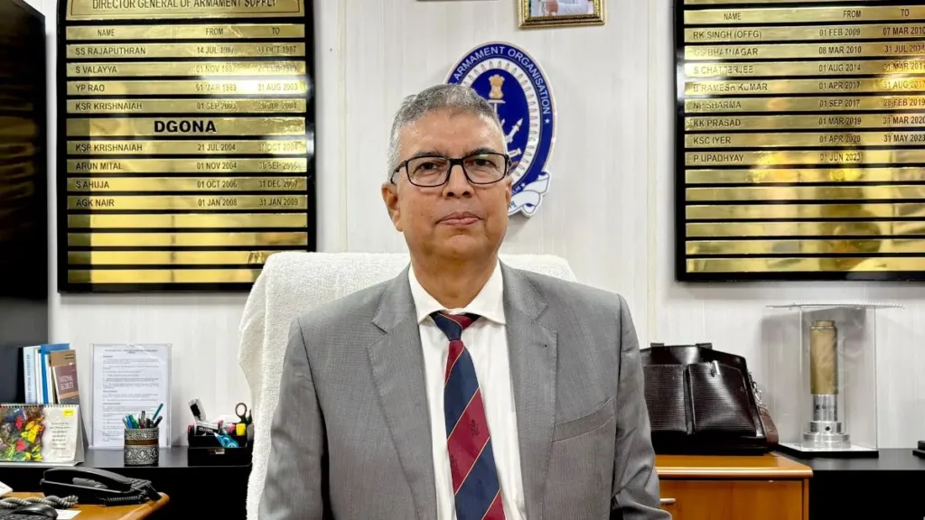 B P Singh Director General Naval Armament Appointment
