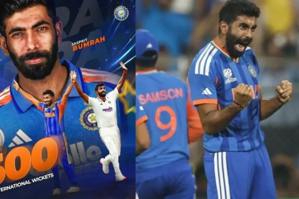 Jasprit Bumrah 500 International Wickets