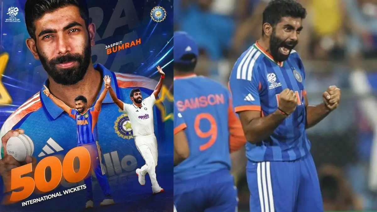 Jasprit Bumrah 500 International Wickets