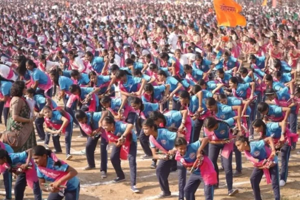 dombivli lezim dance world record