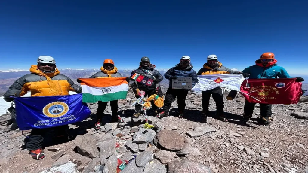 Mount Aconcagua summit 2026