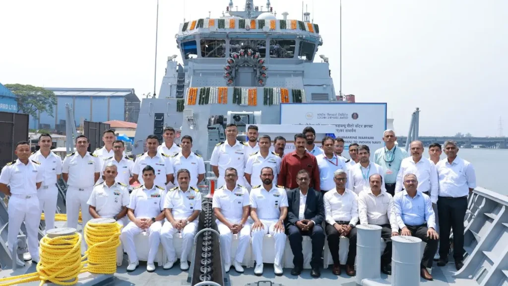 INS Malwan Anti Submarine Vessel